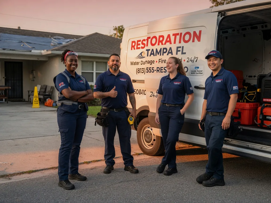 Water Damage Restoration company in New Geneva, PA
