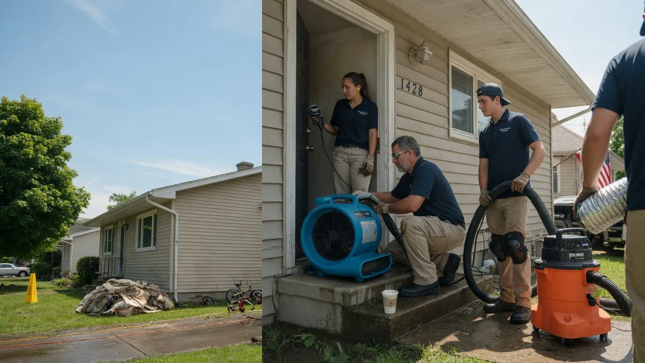 Water Damage Restoration in New Geneva, PA near me